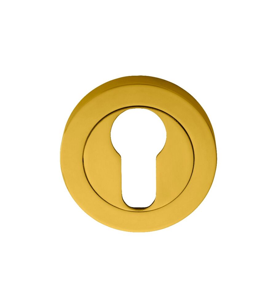 CARLISLE BRASS AA1 ESCUTCHEON - EURO PROFILE ON CONCEALED FIX ROUND ROSE 51MM