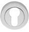CARLISLE BRASS AA1CP ESCUTCHEON - EURO PROFILE ON CONCEALED FIX ROUND ROSE 51MM