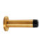 CARLISLE BRASS AA21SB WALL MOUNTED CYLINDER DOORSTOP WITH ROSE 70MM