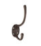 CARLISLE BRASS AA25MBRZ VICTORIAN HAT & COAT HOOK