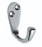 CARLISLE BRASS AA26CP VICTORIAN SINGLE ROBE HOOK 45MM