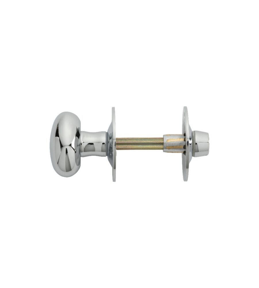 CARLISLE BRASS AA32CP TURN & RELEASE TO SUIT RACKBOLT / OVAL TURN - SPLINE SPINDLE 38MM - SET