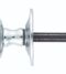 CARLISLE BRASS AA33CP THUMBTURN TO SUIT RACKBOLT (OVAL) - HARDENED STEEL SPLINE SPINDLE 38MM