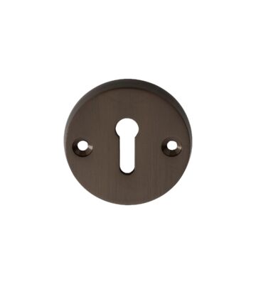 Carlisle Brass AA345DB Escutcheon – Standard Profile (Face Fix) Bgos (Dark Bronze Matt) 45mm