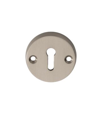 Carlisle Brass AA345SN Escutcheon – Standard Profile (Face Fix) Nis (Satin Nickel) 45mm