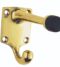 CARLISLE BRASS AA38 VICTORIAN - HAT & COAT HOOK WITH RUBBER BUFFER 86MM