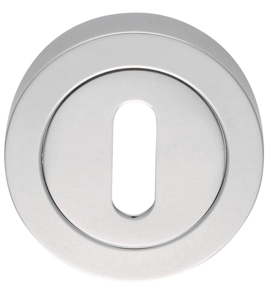 CARLISLE BRASS AA3CP ESCUTCHEON - LOCK PROFILE ON CONCEALED FIX ROUND ROSE 51MM