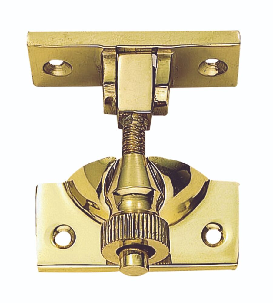 CARLISLE BRASS AA41/BP SASH FASTENER (BRIGHTON PATTERN) 57 X 20MM