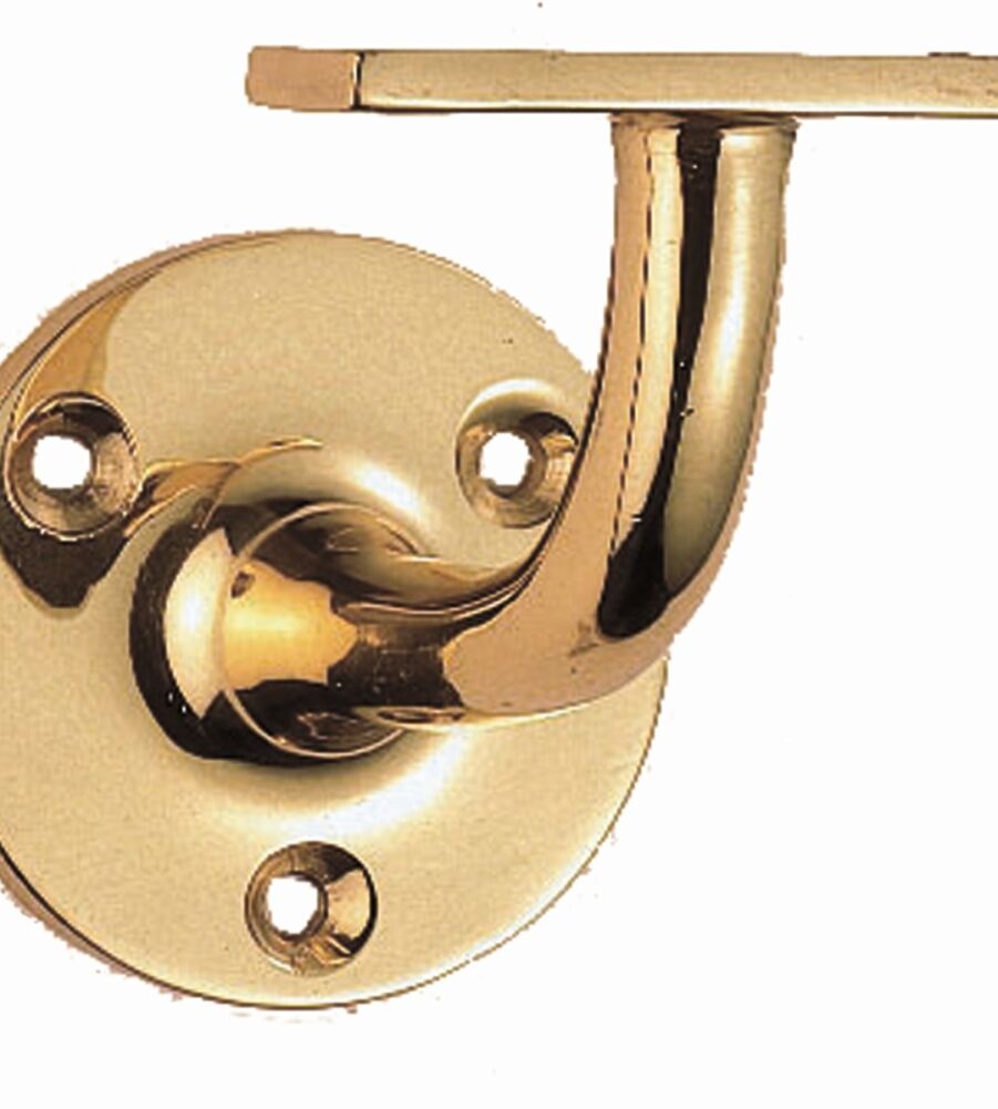 CARLISLE BRASS AA84/BP HANDRAIL BRACKET - (HEAVYWEIGHT)