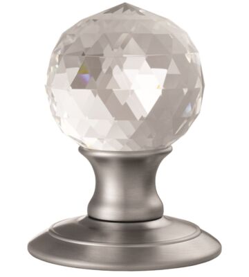 Carlisle Brass AC020SC Ice Facetted Crystal Knob – Pair