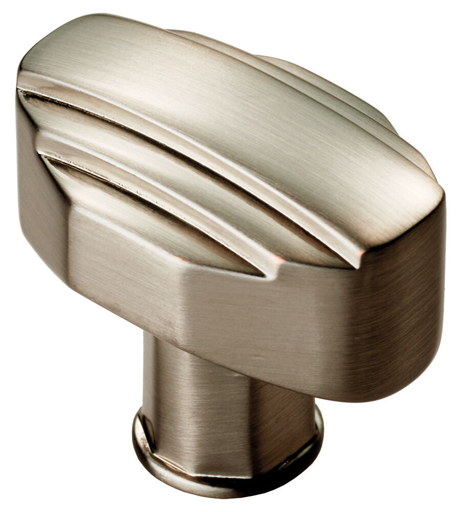 CARLISLE BRASS ADR501BSN FTD ART DECO KNOB 30MM