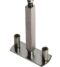 CARLISLE BRASS ALP5038 ½ SET FIXING PLATE FOR B/T FURNITURE (38MM C/C) - PACK