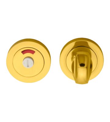 Carlisle Brass AQ11 Turn & Release With Indicator On Concealed Fix Round Rose (4.9 X 67mm Spindle) 51mm – Set