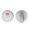 CARLISLE BRASS AQ11SC TURN & RELEASE WITH INDICATOR ON CONCEALED FIX ROUND ROSE (4.9 X 67MM SPINDLE) 51MM - SET