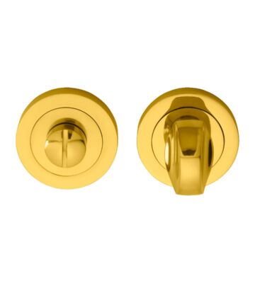 Carlisle Brass AQ12 Turn & Release On Concealed Fix Round Rose (4.9 X 67mm Spindle) 51mm – Set