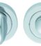 CARLISLE BRASS AQ12CP TURN & RELEASE ON CONCEALED FIX ROUND ROSE (4.9 X 67MM SPINDLE) 51MM - SET
