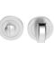 CARLISLE BRASS AQ12SC TURN & RELEASE ON CONCEALED FIX ROUND ROSE (4.5 X 67MM SPINDLE) 51MM - SET