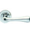 CARLISLE BRASS AQ1CP ASTRO LEVER ON CONCEALED FIX ROUND ROSE CRO (POLISHED CHROME)  51MM - PAIR