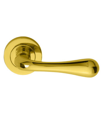 Carlisle Brass AQ1 Astro Lever On Concealed Fix Round Rose Otl (Polished Brass) 51mm – Pair