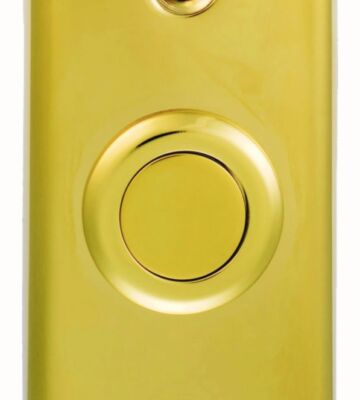 Carlisle Brass AQ31PVD Victorian – Bell Push (Shaped) 76mm X 38mm