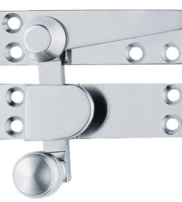 Carlisle Brass AQ39CP Architectural Quality Sash Fastener (Quadrant Arm) 70mm X 20mm