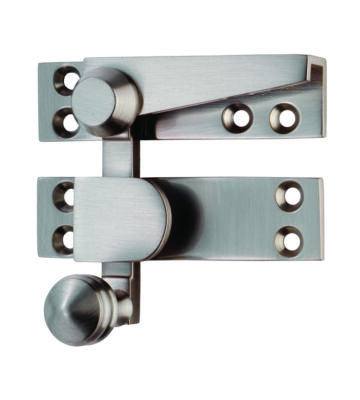 Carlisle Brass AQ39SN Architectural Quality Sash Fastener (Quadrant Arm) Satin Nickel 70mm X 20mm