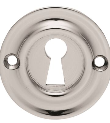 Carlisle Brass AQ41CP Victorian Escutcheon Lock Profile Round Face Fix 42mm