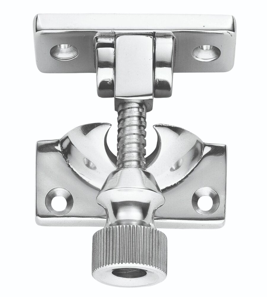 CARLISLE BRASS AQ43CP/BP ARCHITECTURAL QUALITY SASH FASTENER (BRIGHTON PATTERN) 57MM X 20MM