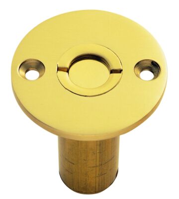 Carlisle Brass AQ46 Dust Excluding Socket For Flush Bolt (Wood Only) C/W Screws And Plugs 45mm Dia.