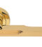 CARLISLE BRASS AQ5 VERONICA LEVER ON CONCEALED FIX ROUND ROSE OTL (POLISHED BRASS) 51MM - PAIR