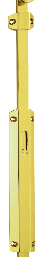 CARLISLE BRASS AQ82EX SURFACE BOLT C/W WITH 6 INCH EXTENDED 32MM KNOB 150MM