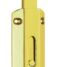 CARLISLE BRASS AQ82EX SURFACE BOLT C/W WITH 6 INCH EXTENDED 32MM KNOB 150MM
