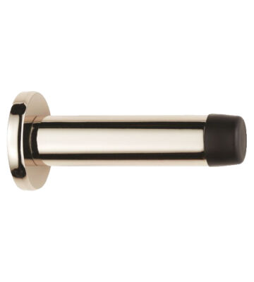 Carlisle Brass AZ21PN Wall Mounted Cylinder Doorstop With Rose 64mm