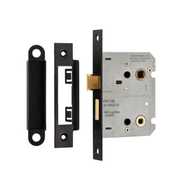 Carlisle Brass BAE5030MB Easi-T Bathroom Lock 78mm Residential