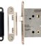 CARLISLE BRASS BAE5030SN/R EASI-T BATHROOM LOCK 78MM RESIDENTIAL - RADIUS