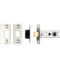 CARLISLE BRASS BTL25NP 64MM CE B/T TUBULAR MORTICE LATCH SQUARE