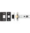 CARLISLE BRASS BTL30MB 76MM CE B/T TUBULAR MORTICE LATCH SQUARE