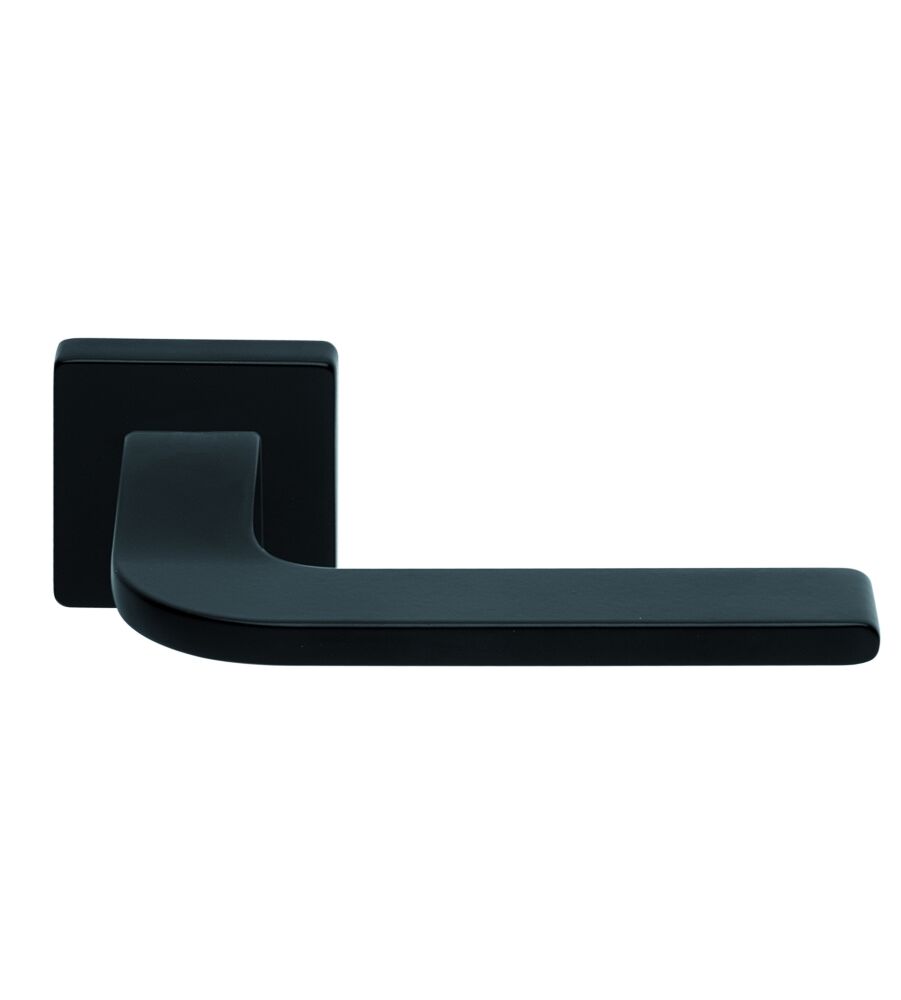 CARLISLE BRASS BY5BLK BIMYOU LEVER ON CONCEALED FIX SQUARE ROSE NERO (MATT BLACK)  - PAIR