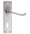 CARLISLE BRASS DL54SC VICTORIAN SCROLL LEVER ON BACKPLATE - LOCK 57MM C/C 150MM X 43MM - PAIR