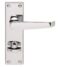 CARLISLE BRASS M30WCCP/BP VICTORIAN LEVER ON BACKPLATE - BATHROOM 57MM C/C - PAIR