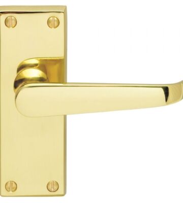 Carlisle Brass M31/BP Victorian Lever On Backplate – Latch – Pair