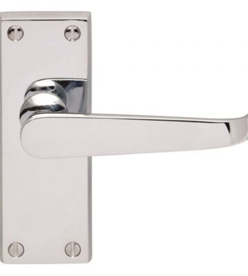 Carlisle Brass M31CP/BP Victorian Lever On Backplate – Latch – Pair