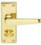 CARLISLE BRASS CBV31WC/BP VICTORIAN LEVER PRIVACY - CONTRACT RANGE - PAIR