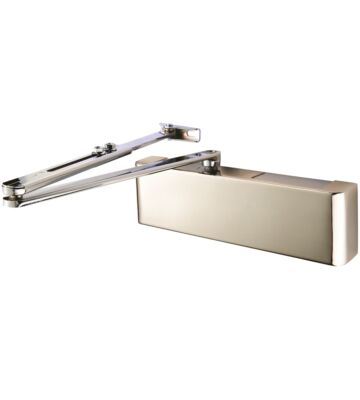 Carlisle Brass CDG025/PNP (Dcv2025bc) Overhead Door Closer En2-5 By Spring C/W Back Check C/W Fig 6 Bracket En1154 – Polished Nickel