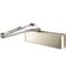 CARLISLE BRASS CDG025/PNP (DCV2025BC) OVERHEAD DOOR CLOSER EN2-5 BY SPRING C/W BACK CHECK C/W FIG 6 BRACKET EN1154 - POLISHED NICKEL