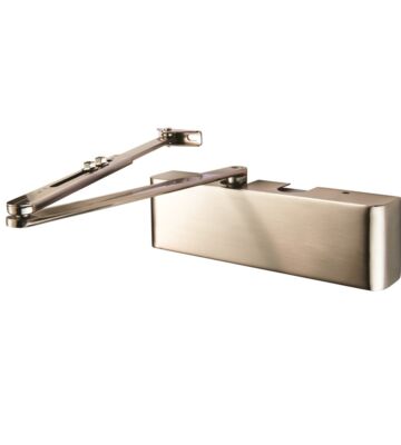 Carlisle Brass CDG025/SNP (Dcv2025bc) Overhead Door Closer En2-5 By Spring C/W Back Check C/W Fig 6 Bracket En1154 – Satin Nickel – Ce & Certifire