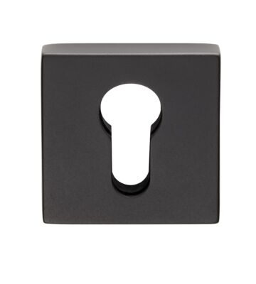 Carlisle Brass CEB001QBLK Euro Profile Escutcheons On Concealed Fix Square Rose – Mp24 50 – Pair