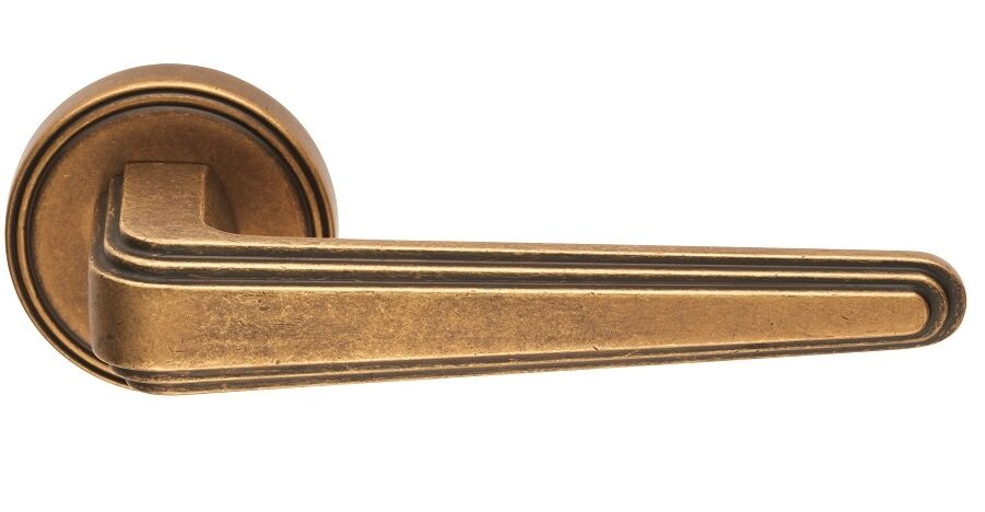CARLISLE BRASS CEB100AGBRASS KLEA LEVER ON CONCEALED FIX ROUND ROSE - MP10 - PAIR