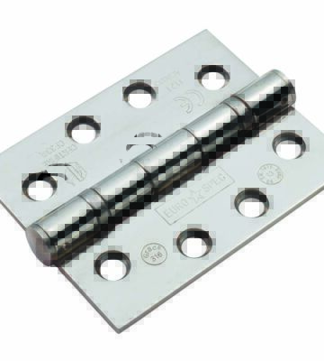 Carlisle Brass CEN1433/13BSS 102mm X 76mm X 3mm Ball Bearing Hinge – Grade 13 – ( 316 Stainless Steel) – Pair