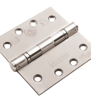 Carlisle Brass CEN1443/13BSS 102mm X 102mm X 3mm Ball Bearing Hinge – Grade 13 – ( 316 Stainless Steel) – Pair